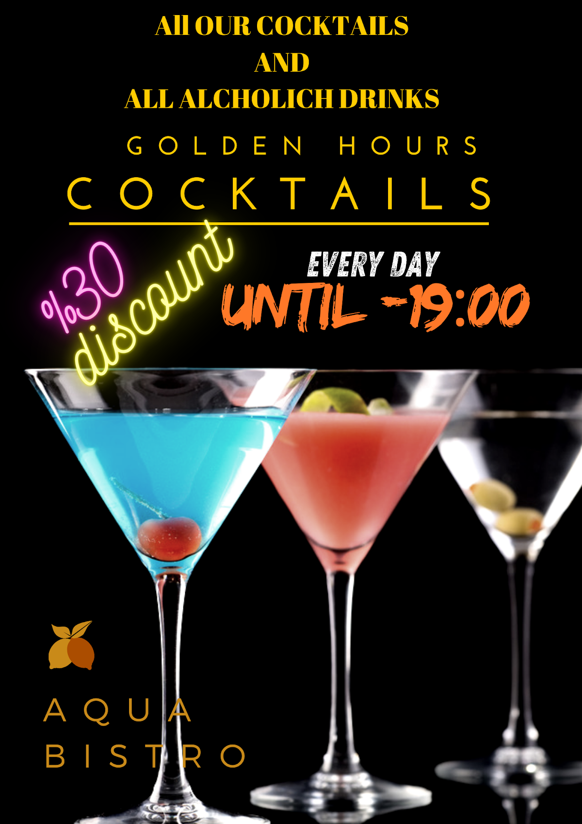 Kalkan — Aqua Bistro Restaurant — galeri