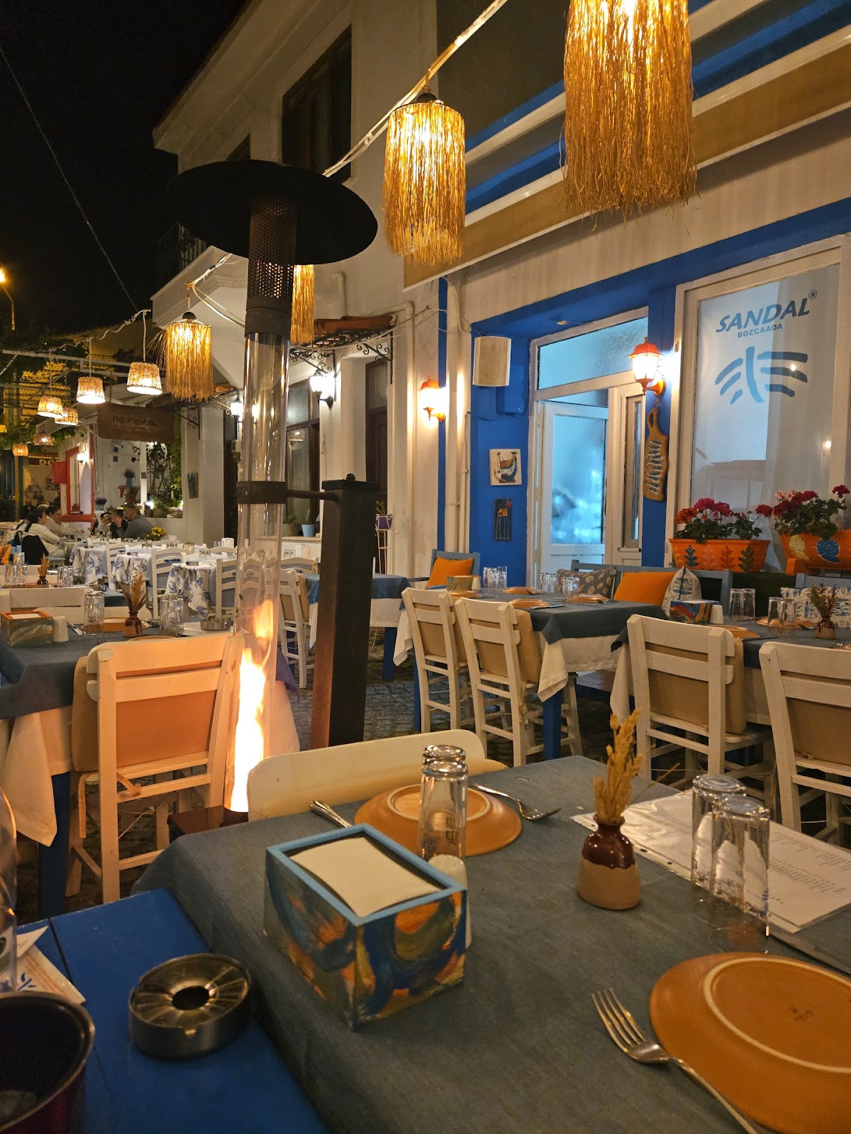 Bozcaada — Sandal Restaurant — galeri