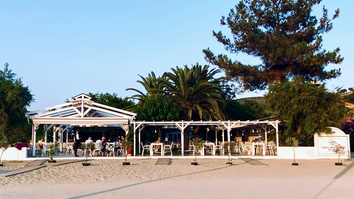 Thassos — San Antonio Beach Restaurant Bar — galeri