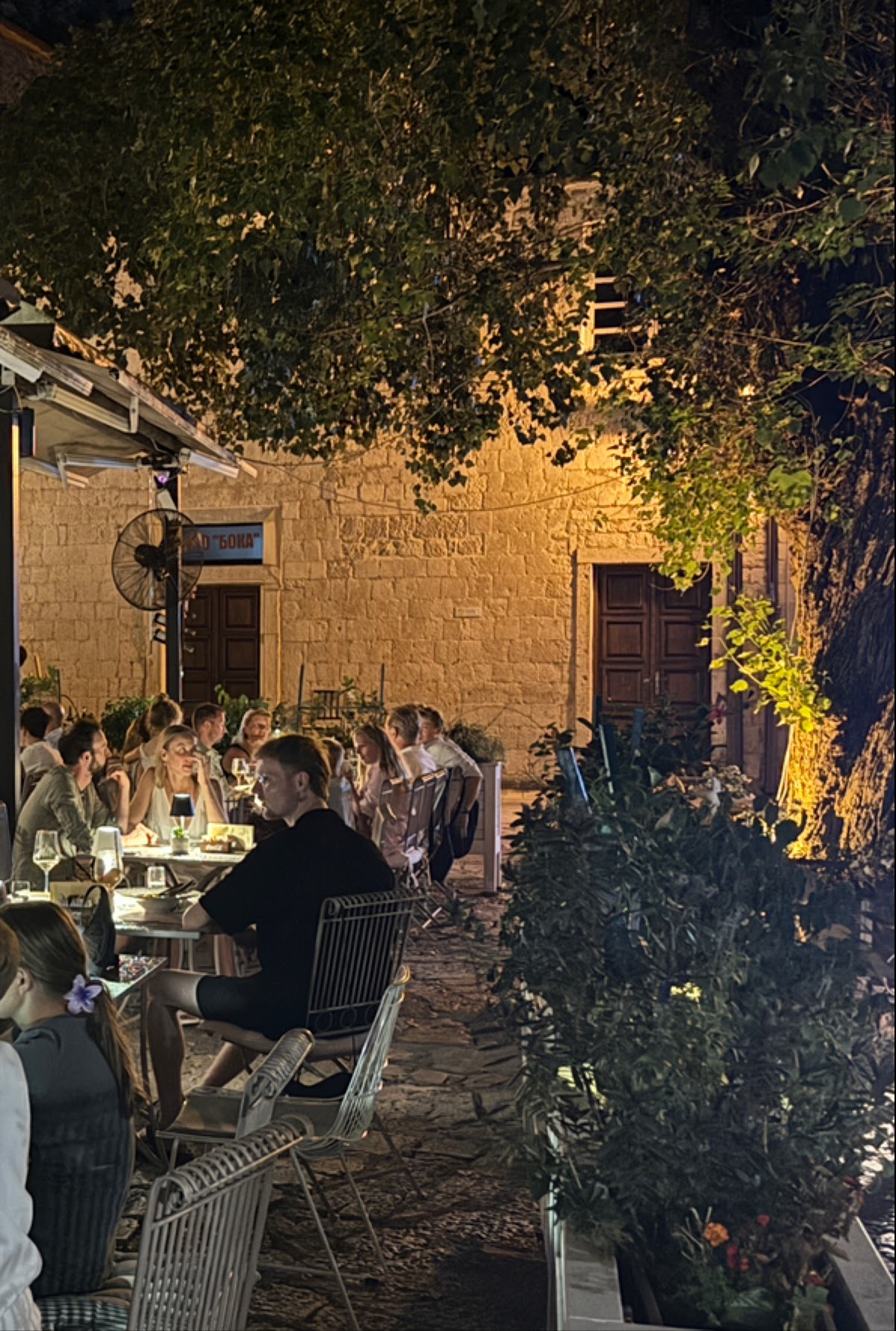 Kotor — Ombra Restaurant — galeri