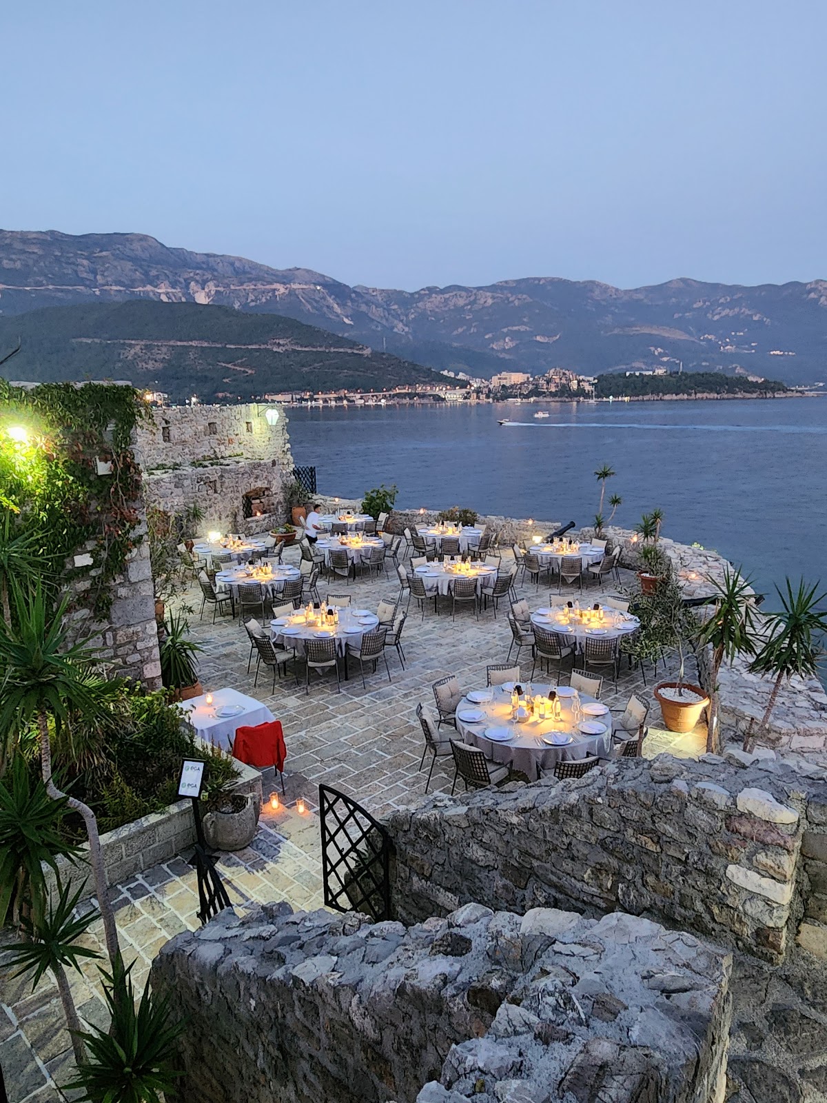 Budva — Citadela Restaurant — gallery