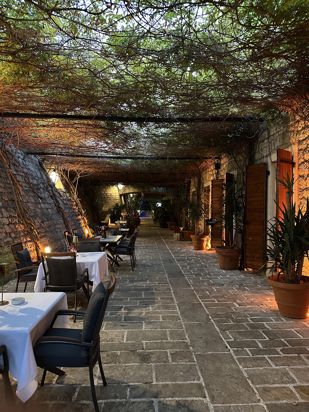 Budva — Citadela Restaurant — gallery