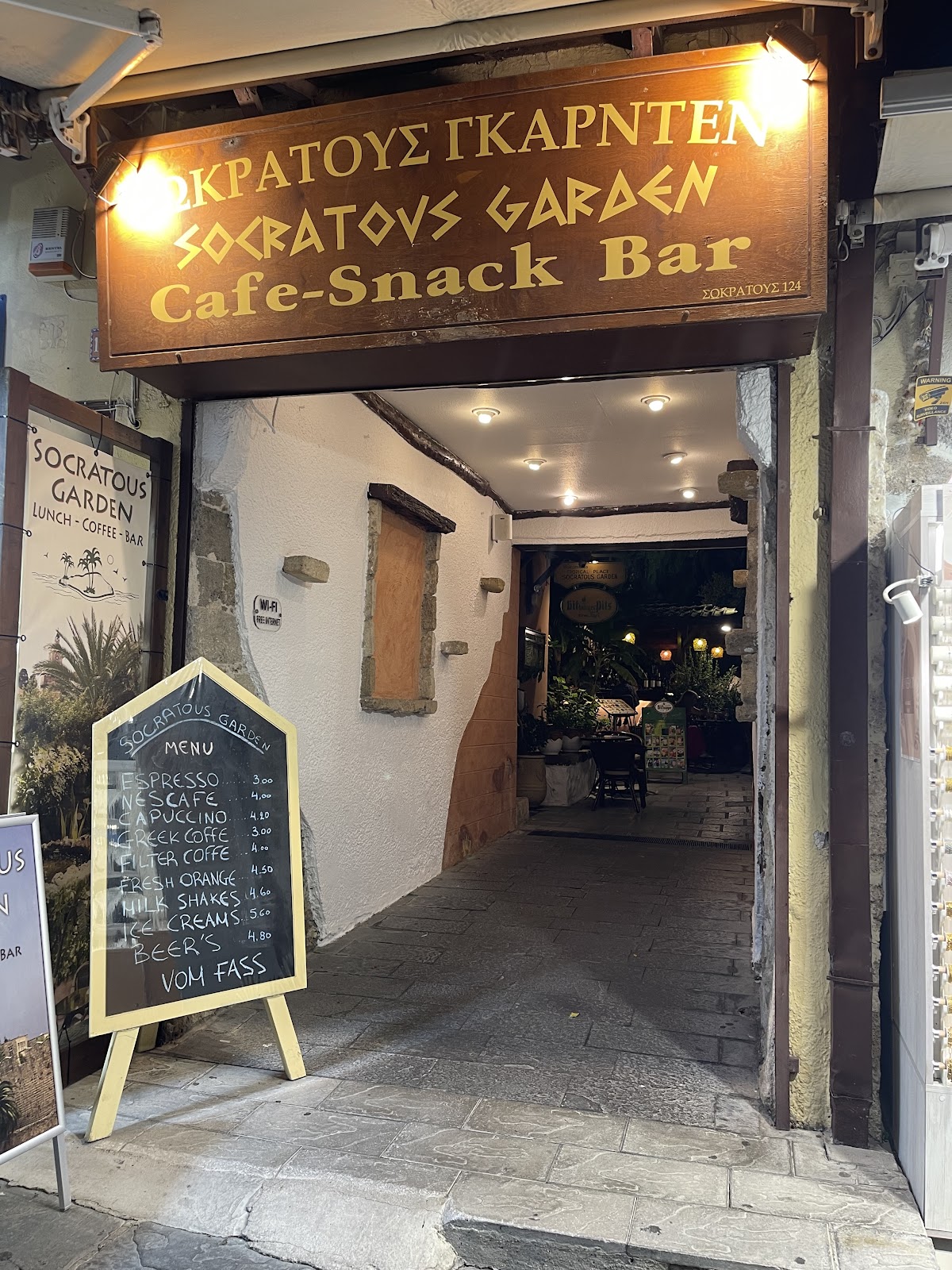 Rhodos — Socratous Garden — gallery