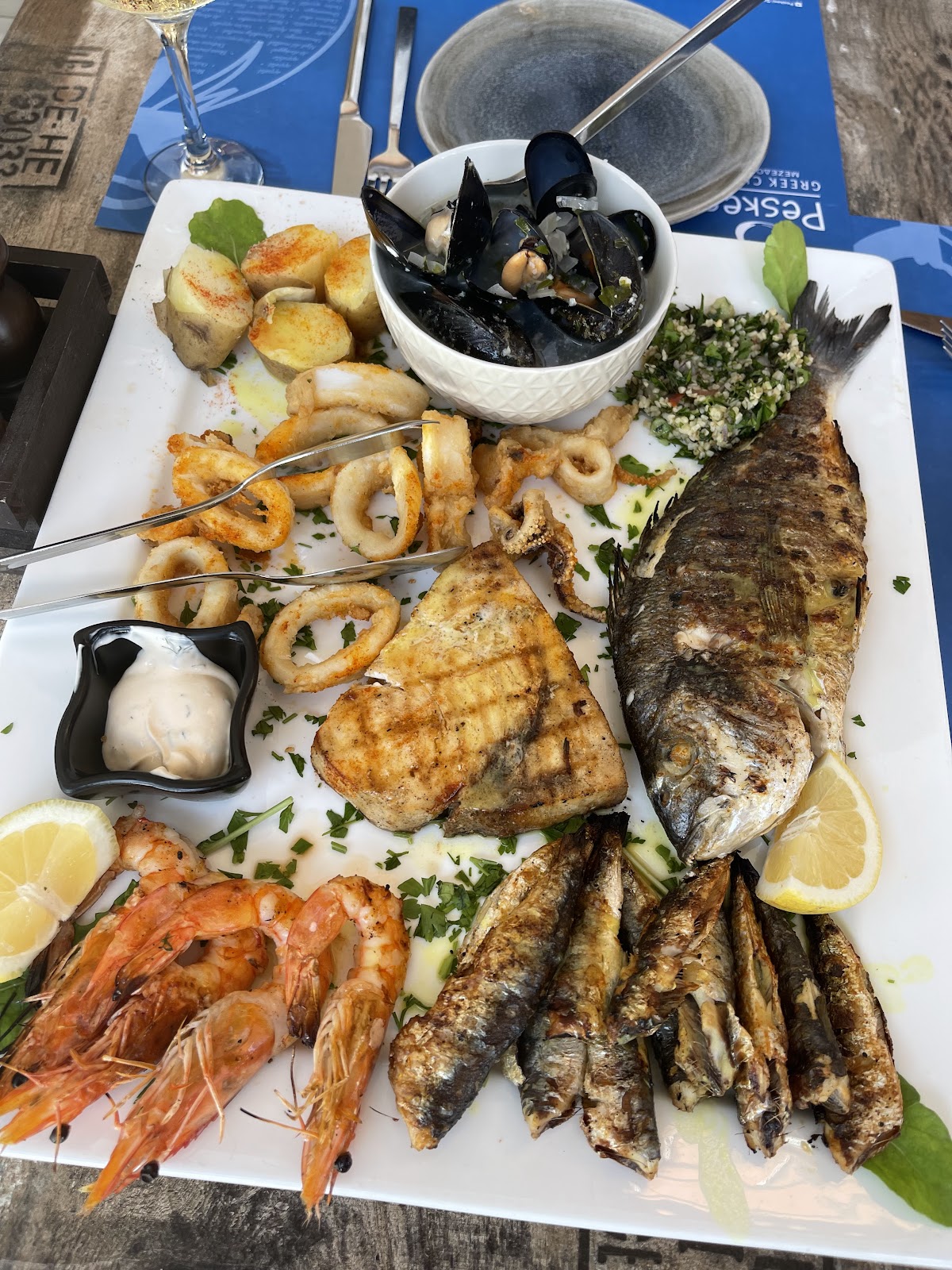 Rhodos — Peskesi Greek Cuisine — galeri
